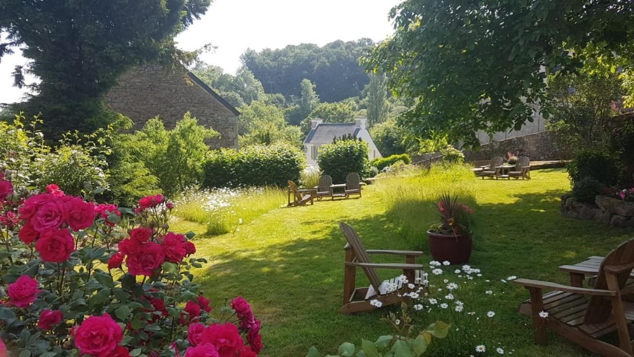 Hostellerie de la Poterne Moncontour  Buitenkant foto